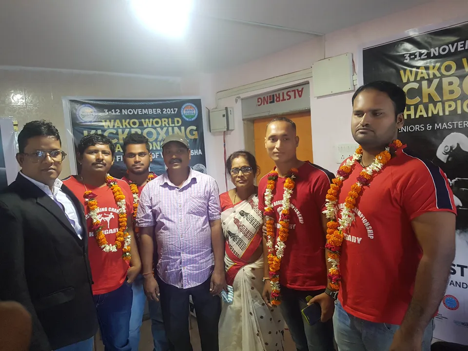  ବିଶ୍ୱ କିକ୍‌ ବକ୍ସିଂ ପାଇଁ ଓଡ଼ିଶାରୁ ୫