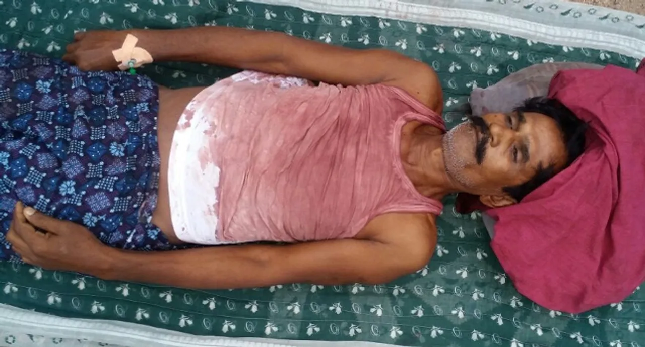  ପୁଅର ଟାଙ୍ଗିଆ ଚୋଟରେ ବାପା ମୃତ