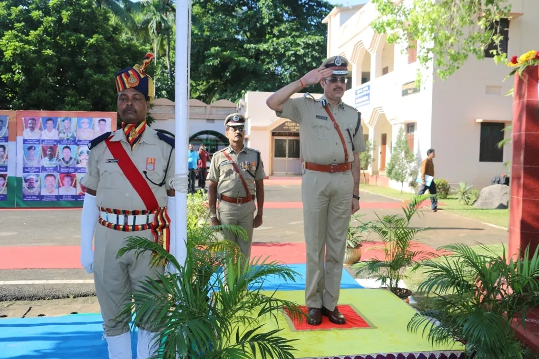  ପୁଲିସ ସହିଦ ଦିବସ ପାଳିତ