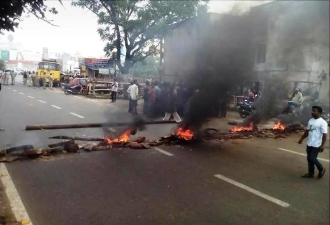  ଅଶୋକା ମାର୍କେଟ ଭଙ୍ଗା ବେଳେ ଉତ୍ତେଜନା, ରାସ୍ତାରୋକ