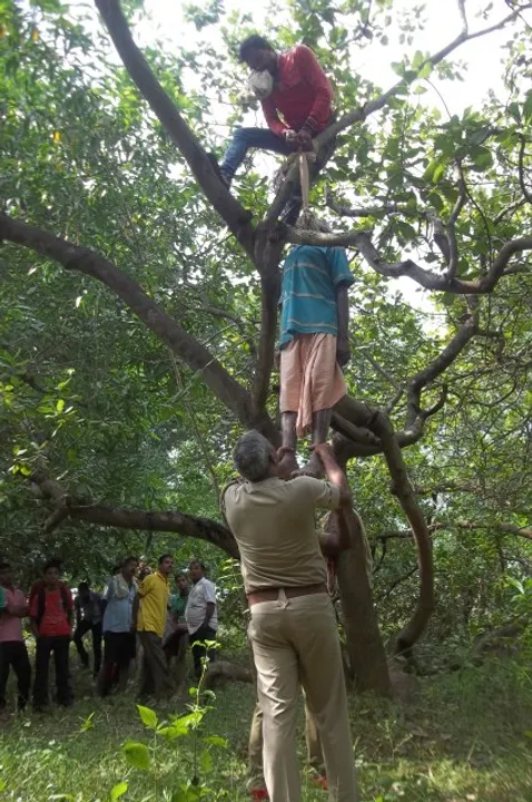  ଝୁଲନ୍ତା ମୃତଦେହ ଜବତ କଲା ପୁଲିସ୍‌