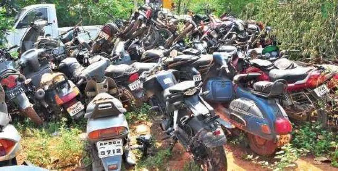 ୨ ବର୍ଷରେ ୧୫୦୦ ବାଇକ୍‌ ଚୋରି ଉଦ୍ଧାର ହୋଇଛି ୬୦୦
