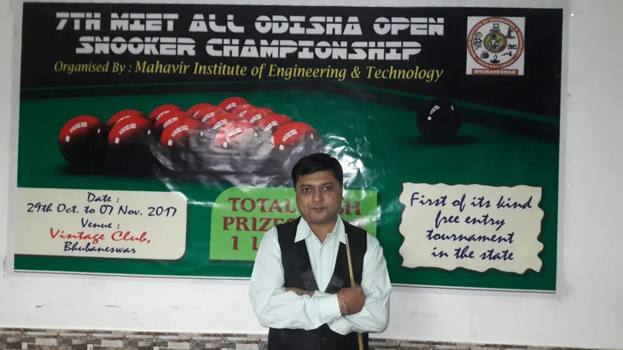  ନିଖିଳ ଓଡ଼ିଶା ଓପନ୍‌ ସ୍ନକର: ବିଜେତା ରାକେଶ ବିଦା