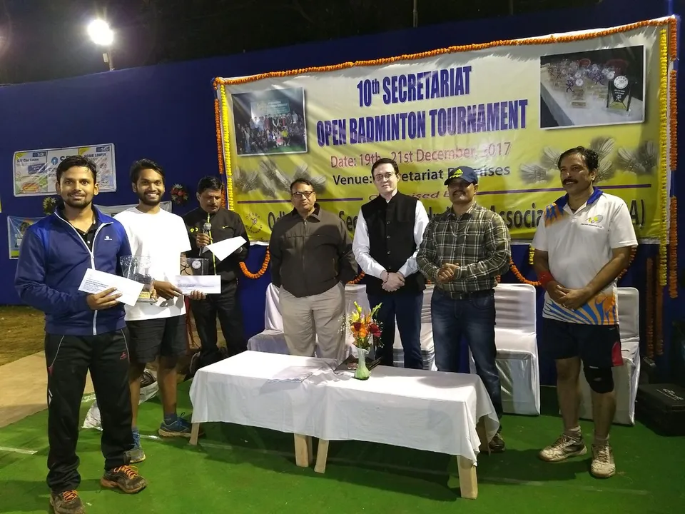  ସଚିବାଳୟ ବ୍ୟାଡ୍‌ମିଣ୍ଟନ୍‌: ଦୀପ୍‌ଙ୍କୁ ତ୍ରିମୁକୁଟ