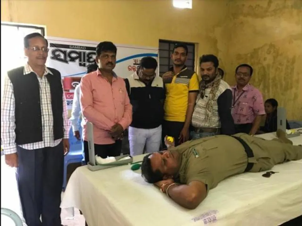  ଭଞ୍ଜନଗର: କୁଲାଡରେ ଆମ ଓଡ଼ିଶା ପକ୍ଷରୁ ରକ୍ତଦାନ ଶିବିର