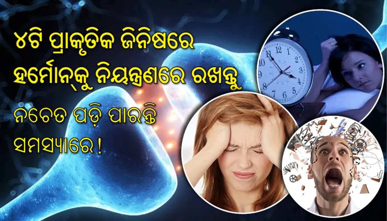  ୪ଟି ପ୍ରାକୃତିକ ଜିନିଷରେ ହର୍ମୋନ୍‌କୁ ନିୟନ୍ତ୍ରଣରେ ରଖନ୍ତୁ, ନଚେତ ପଡ଼ି ପାରନ୍ତି ସମସ୍ୟାରେ!