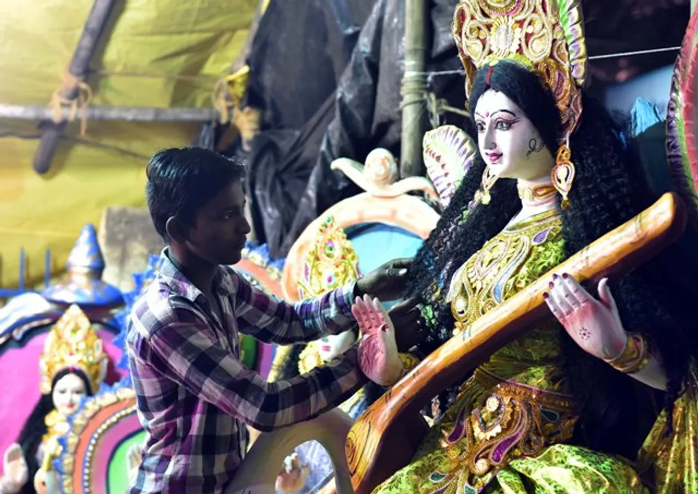  ଆଜି ଶ୍ରୀପଞ୍ଚମୀ :  ଧରାବତରଣ କରିବେ ବାଗ୍‌ଦେବୀ 