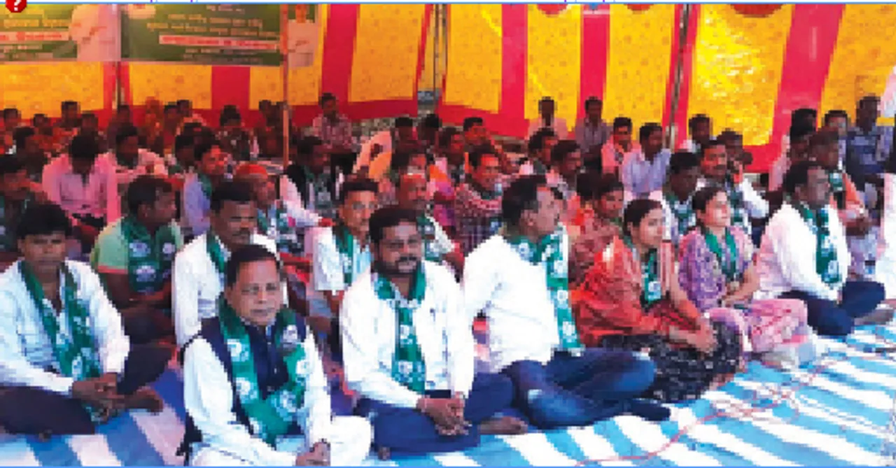 ଧାନର ସର୍ବନିମ୍ନ ସହାୟକ ମୂଲ୍ୟ ବୃଦ୍ଧି ଦାବିରେ ବିଜେଡିର ଗଣଧାରଣା