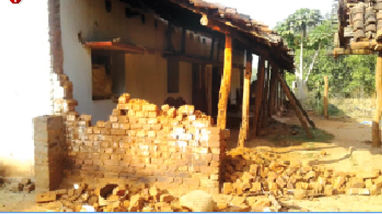  ହାତୀ ଉପଦ୍ରବ: ଦଳିଦେଲେ ଫସଲ, ଭାଙ୍ଗିଦେଲେ ଘର