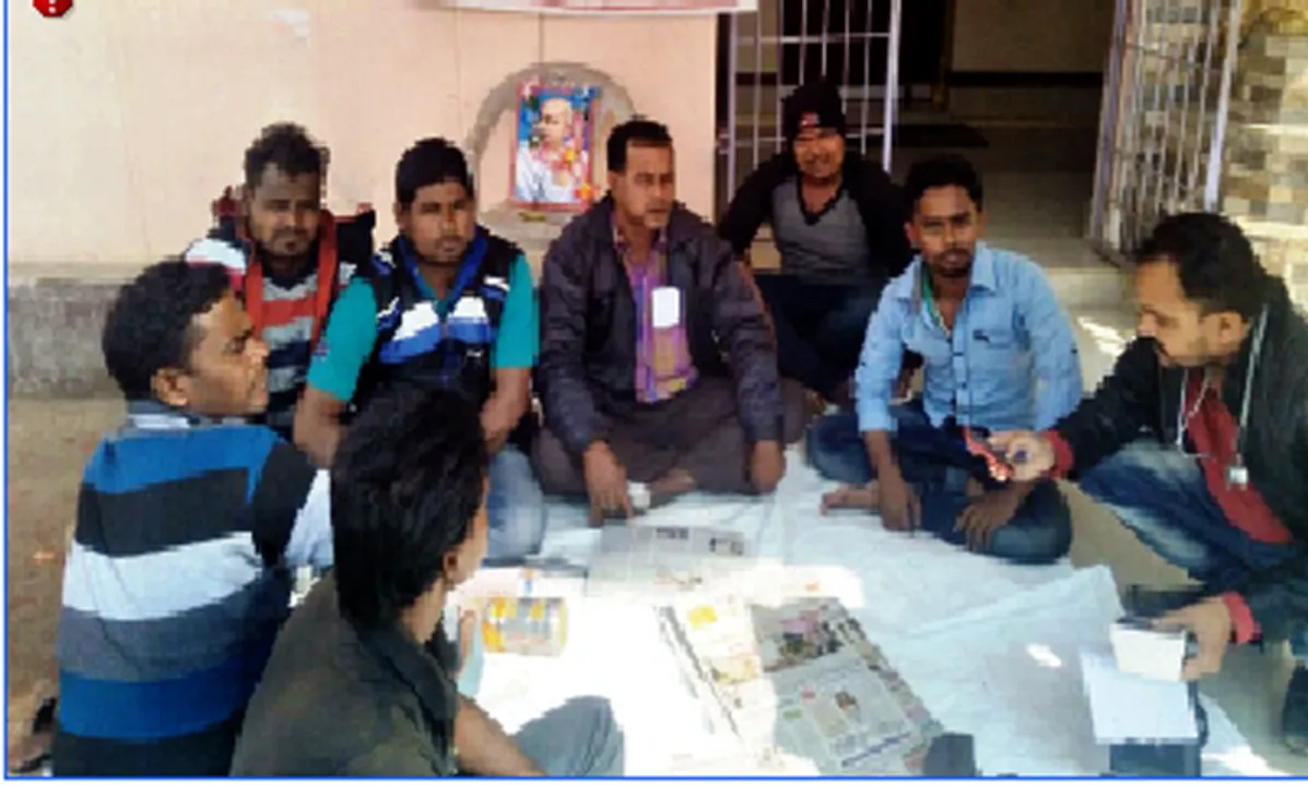  ପଲ୍ଲୀସଭା ଦାବିରେ ଆମରଣ ଅନଶନ