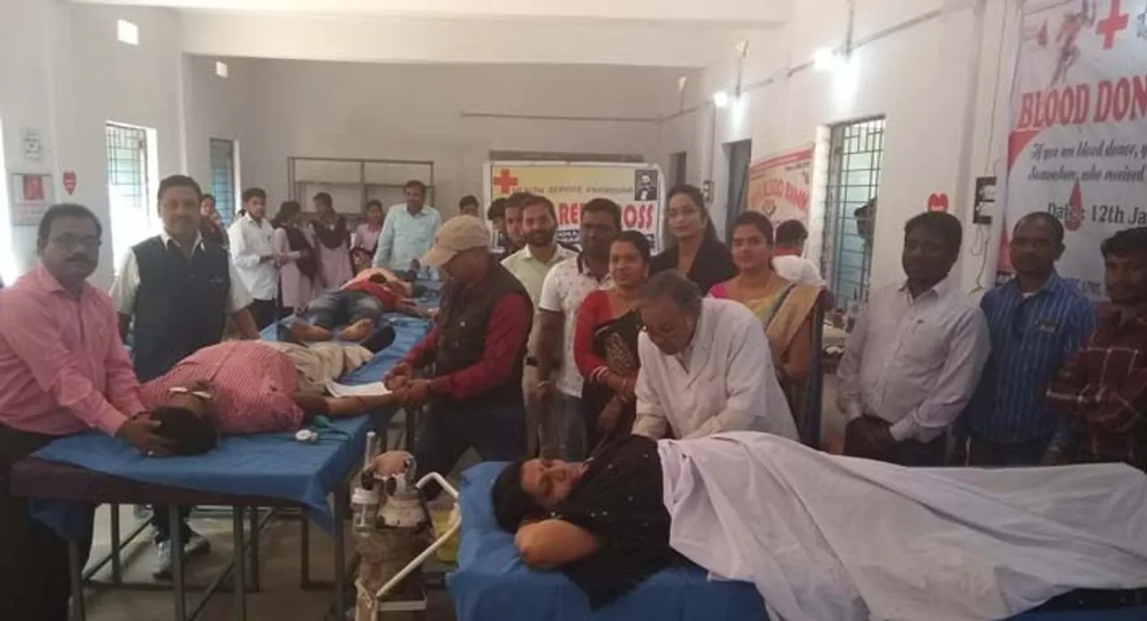  ଲକ୍ଷ୍ମୀପୁର ମହାବିଦ୍ୟାଳୟରେ ୧୧୧ ୟୁନିଟ୍‌ ରକ୍ତ ସଂଗ୍ରହ
