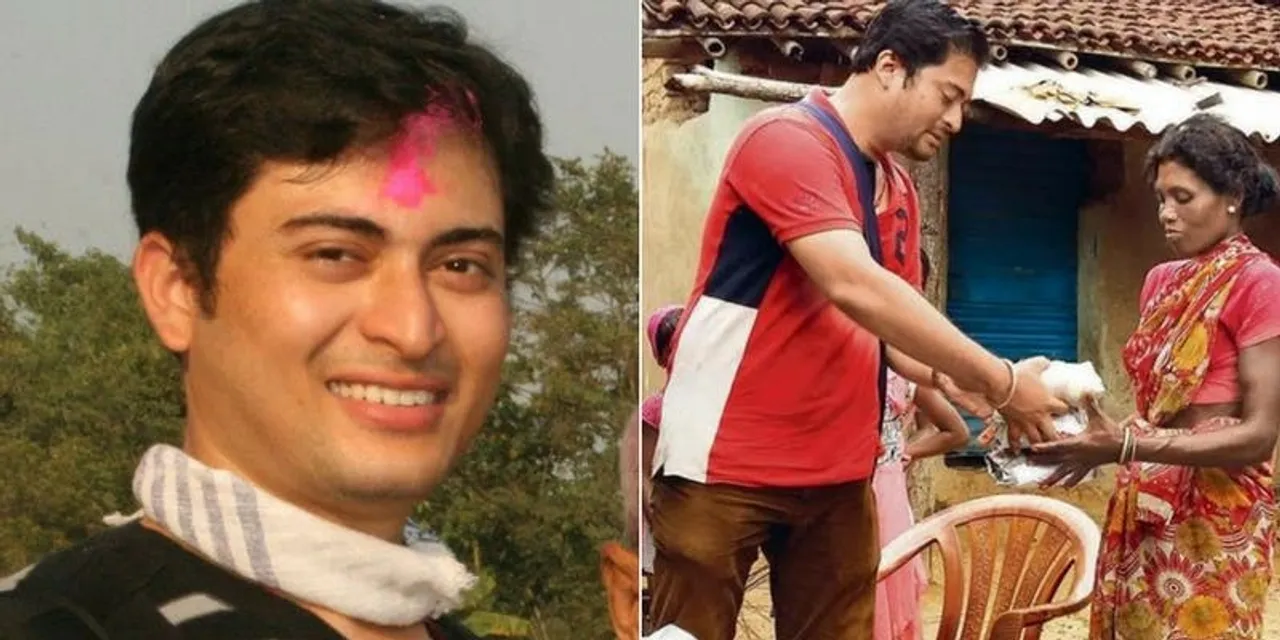  ଭିନ୍ନ ଜଣେ ପ୍ୟାଡ୍‌ ମ୍ୟାନ୍‌: ବଡ଼ ଚାକିରି ତ୍ୟାଗ କରି ବାଣ୍ଟିଲେ ସ୍ୱାସ୍ଥ୍ୟ ସଚେତନତା ବାର୍ତ୍ତା