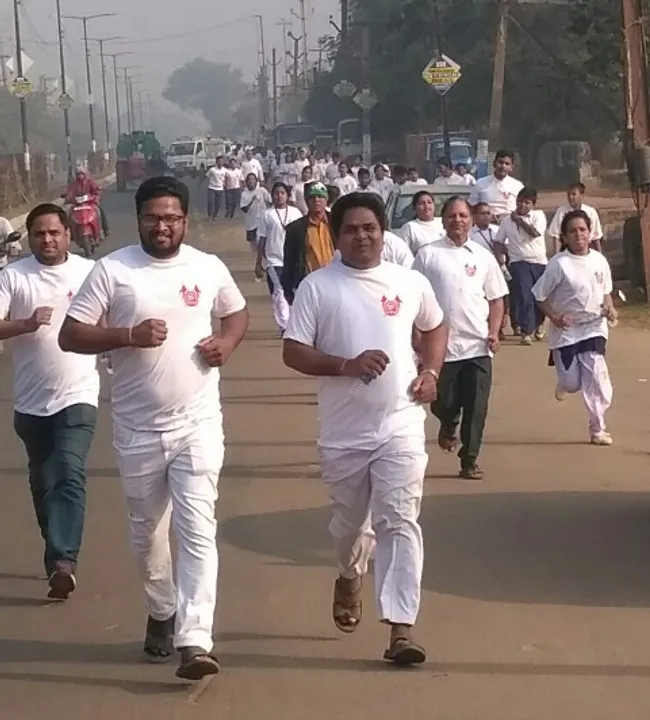  ନୀଳାଦ୍ରିବିହାର ସରସ୍ୱତୀ ଶିଶୁ ବିଦ୍ୟା ମନ୍ଦିରରେ ଗଣଦୌଡ଼