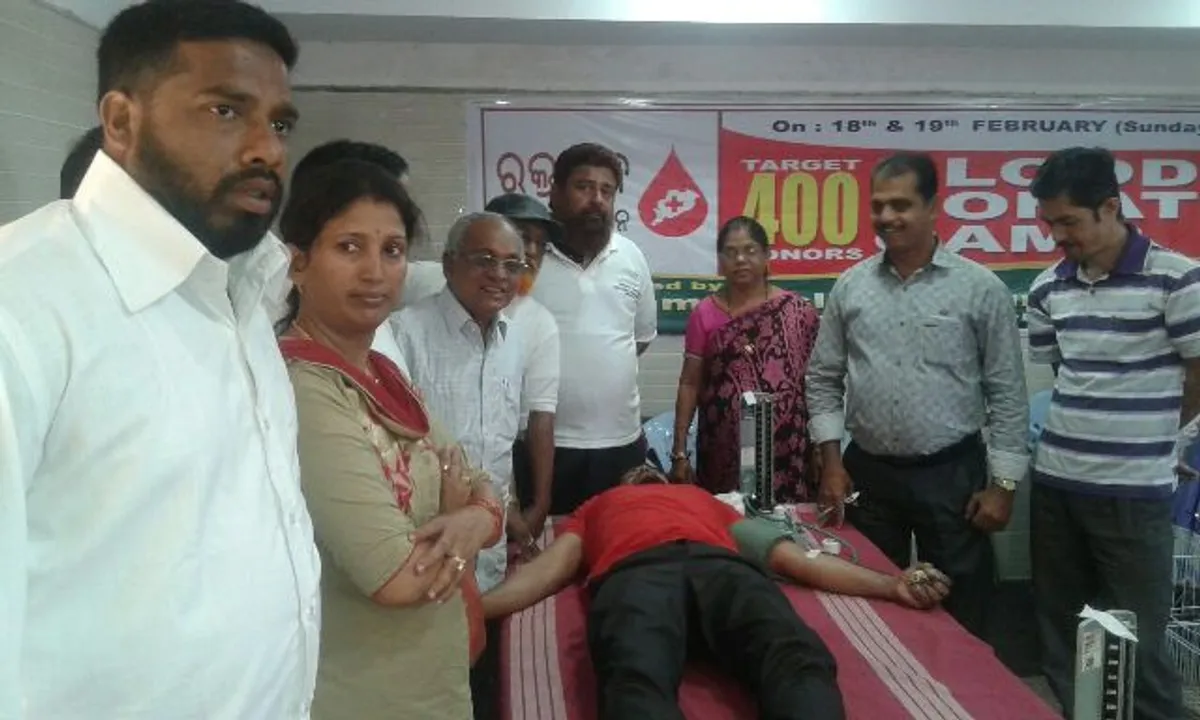  ଗଞ୍ଜାମ ମୁସଲିମ୍‌ ସାଂସ୍କୃତିକ ସଂଘର ରକ୍ତଦାନ ଶିବିର