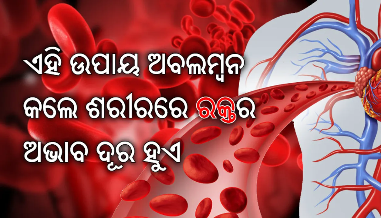  ଏହି ଉପାୟ ଅବଲମ୍ବନ କଲେ ଶରୀରରେ ରକ୍ତର ଅଭାବ ଦୂର ହୁଏ