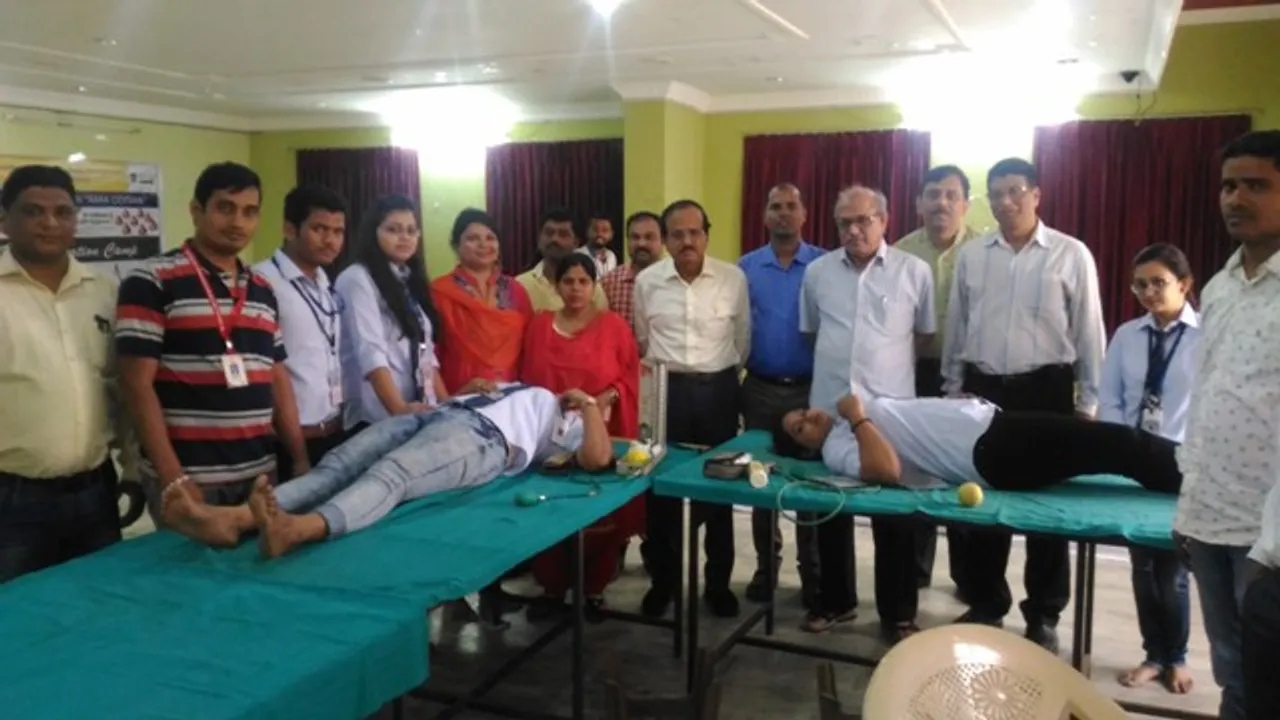  ୟୁଏସ୍‌ବିଏମ୍‌ ପକ୍ଷରୁ ରକ୍ତଦାନ ଶିବିର