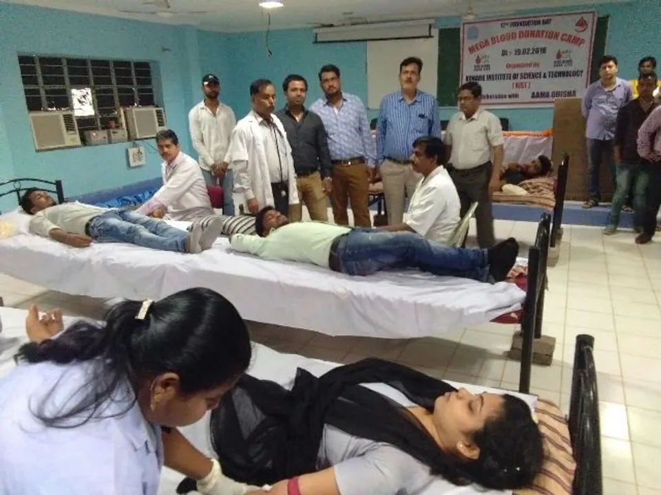  ‘କିଷ୍ଟ୍‍’ରୁ ୧୦୪ ୟୁନିଟ୍‌ ରକ୍ତ ସଂଗ୍ରହ