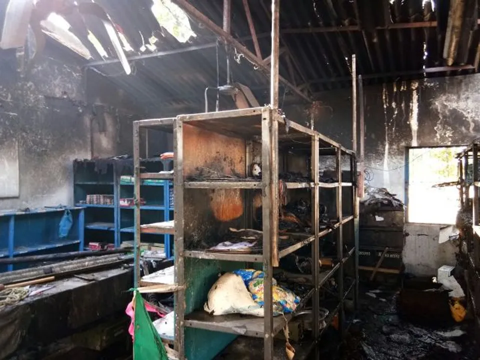 ସିଆର୍‌ପିଏଫ୍‌ କ୍ୟାମ୍ପରେ ଅଗ୍ନିକାଣ୍ଡ