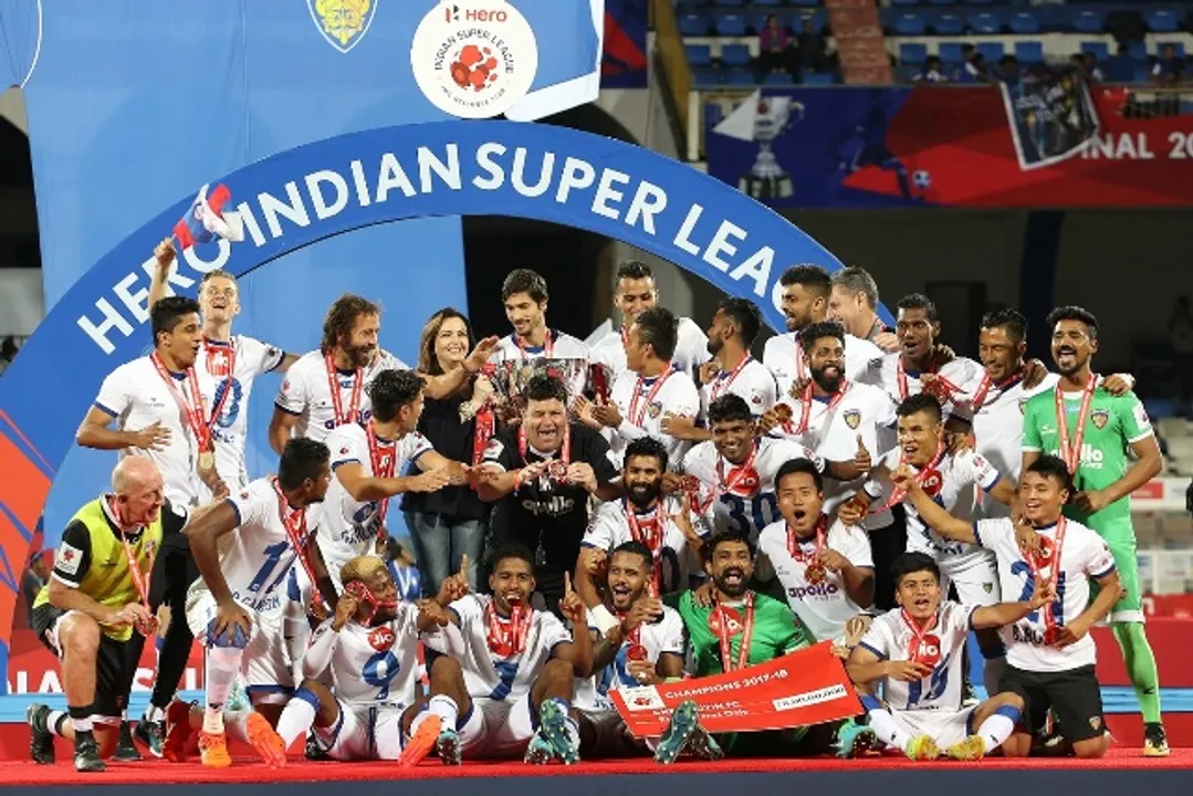  Chennaiyin FC are crowned champions  