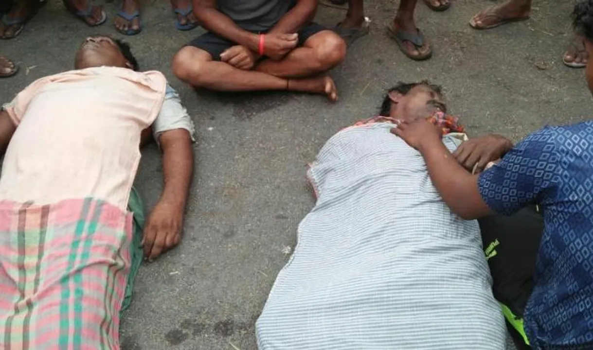  କେନ୍ଦ୍ରାପଡ଼ା: ପୋଖରୀରେ ମାଛଧରିବାକୁ ଯାଇ ବିଜୁଳି ଆଘାତରେ ଦୁଇ ଜଣଙ୍କର ମୃତ୍ୟୁ