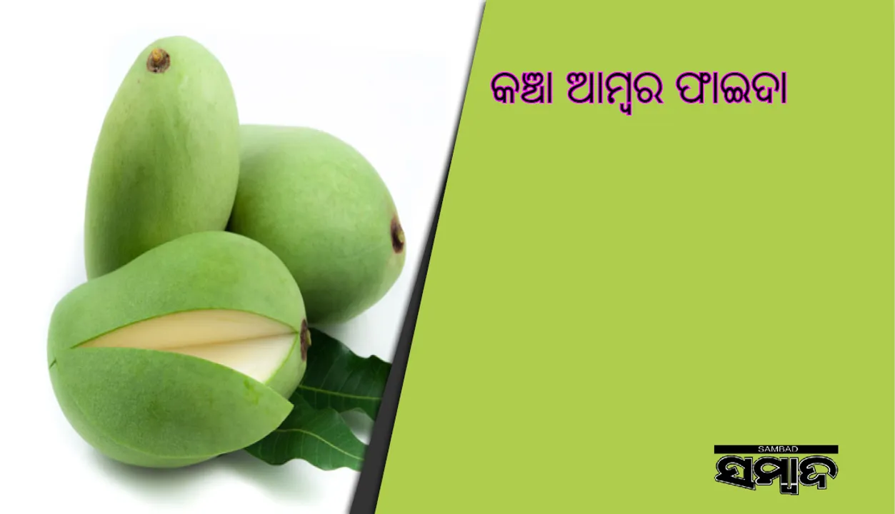  କଞ୍ଚା ଆମ୍ବ ଖାଇଲେ ଶରୀରକୁ ମିଳେ ଏହିସବୁ ଫାଇଦା