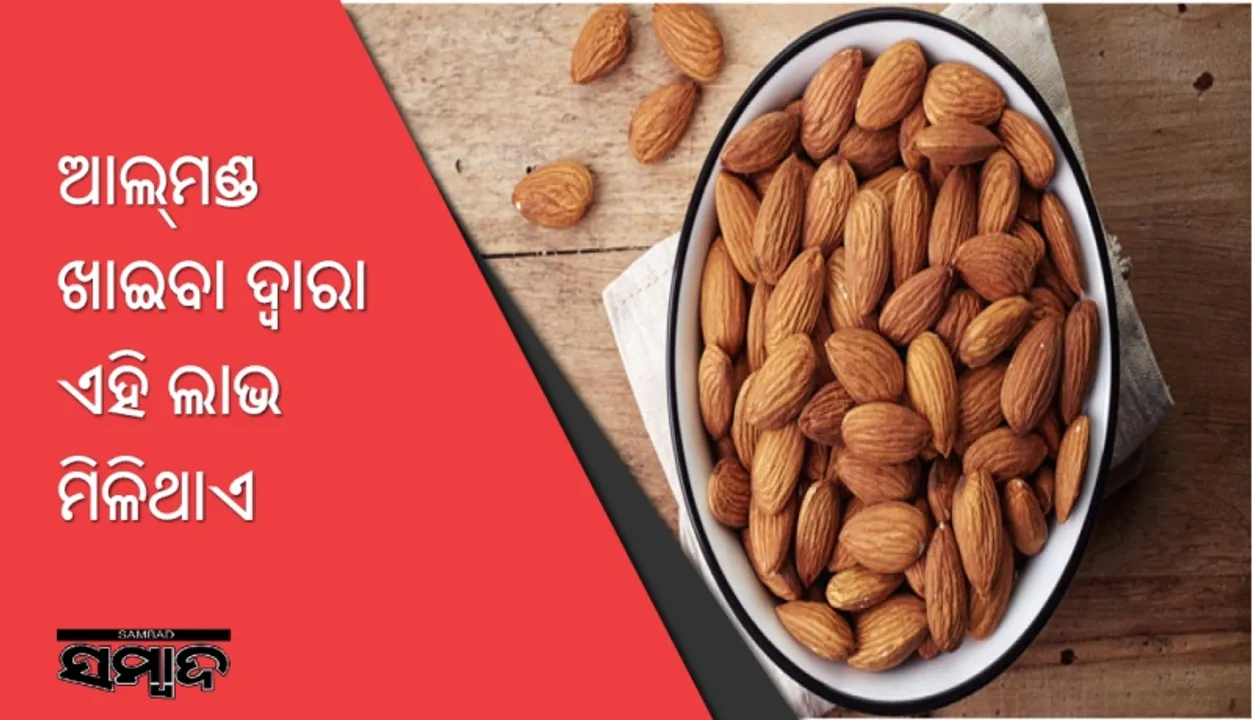  ଆଲ୍‌ମଣ୍ଡ ଖାଇବା ଦ୍ୱାରା ଏହି ଲାଭ ମିଳିଥାଏ