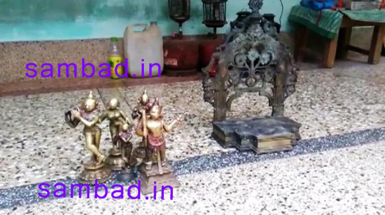  ବ୍ରହ୍ମଗିରି: ୩ ମାସ ତଳେ ଚୋରି ଅଷ୍ଟଧାତୁ ନିର୍ମିତ ଲକ୍ଷ୍ମୀ ନୃସିଂହ ମୂର୍ତ୍ତି ଉଦ୍ଧାର