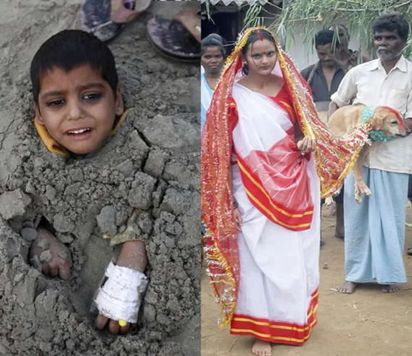  ଅନ୍ଧବିଶ୍ୱାସ: ବର ପରିବାରର ସମସ୍ତ ପୁରୁଷଙ୍କୁ ବିବାହ କରନ୍ତି କନ୍ୟା, ପ୍ରାପ୍ତ ବୟସ୍କ ହେଲେ ମହିଳାଙ୍କଠାରୁ ପାହାର ଖାଆନ୍ତି ପୁରୁଷ