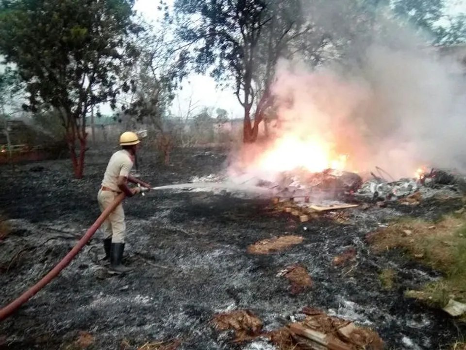  ଘାଟିକିଆ ଟେଲିକମ୍‌ ଷ୍ଟୋର୍‌ରେ ଅଗ୍ନିକାଣ୍ଡ