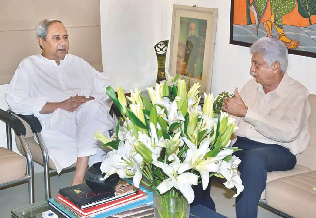  ମୁଖ୍ୟମନ୍ତ୍ରୀଙ୍କୁ ଭେଟିଲେ ଅଜିମ୍‌ ପ୍ରେମ୍‌ଜୀ