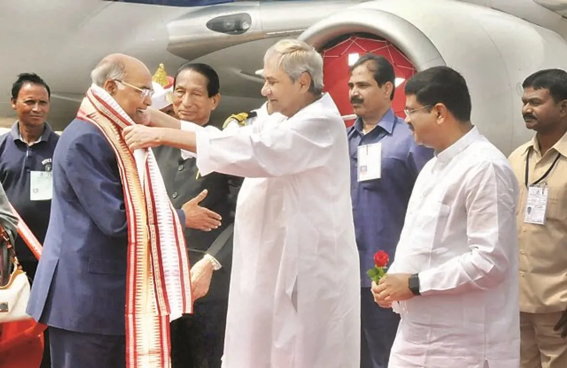  ଓଡ଼ିଶାରେ ରାଷ୍ଟ୍ରପତି