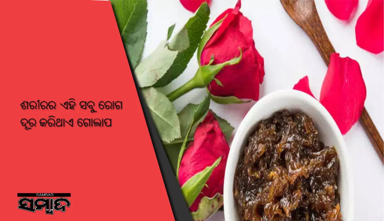  ଜାଣନ୍ତୁ ,ଗୋଲାପ ଫୁଲ ଶରୀର ପାଇଁ କେତେ ଉପକାରୀ