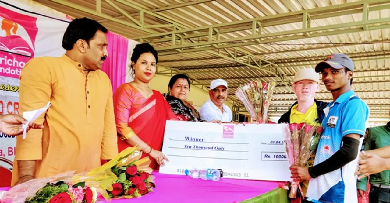  ଦୃଷ୍ଟିହୀନ ପିଲାଙ୍କ କ୍ରିକେଟ୍‌ ପ୍ରତିଯୋଗିତା