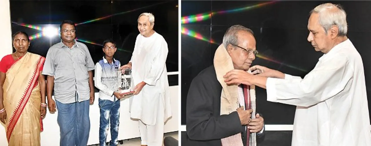  ସାହାସୀ ବାଳକ ସଚିନ ଓ ଡା. ସ୍ୱପ୍ନେଶ୍ୱର ପଣ୍ଡାଙ୍କୁ ମୁଖ୍ୟମନ୍ତ୍ରୀଙ୍କ ସମ୍ବର୍ଦ୍ଧନା