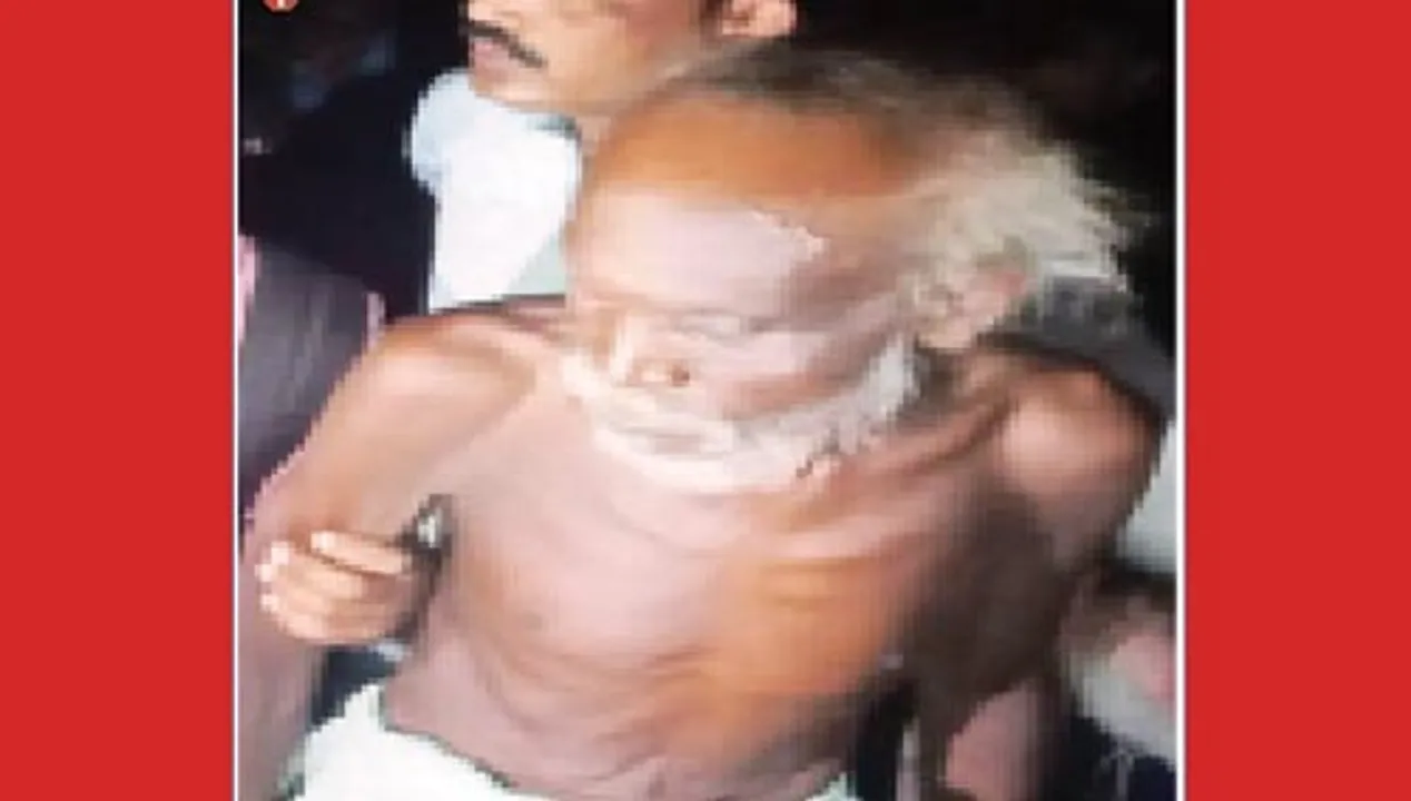  ବୃଦ୍ଧଙ୍କୁ ଧରିଲେ, ପିଟିଲେ,ପିଲା ଚୋର ଗୁଜବ