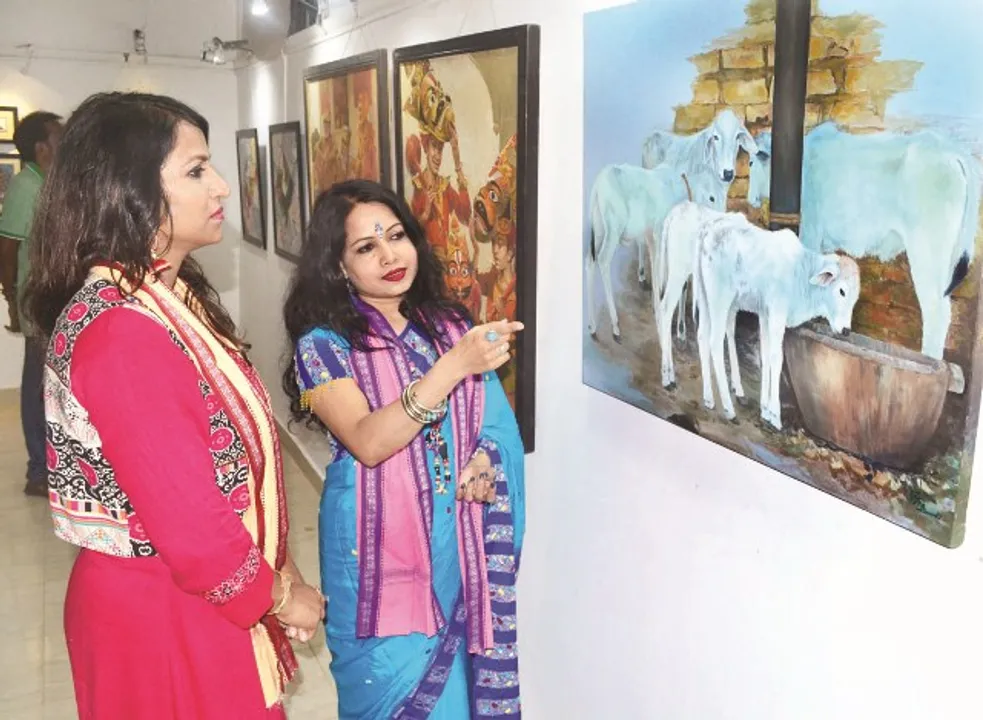  ଟଙ୍କପାଣି ରୋଡ୍‌ସ୍ଥିତ ସୁଭଦ୍ରା ଆର୍ଟ ଗ୍ୟାଲେରିଠାରେ ଚିତ୍ରକଳା ପ୍ରଦର୍ଶନୀ ‘ଦି ପିଲ୍‌ଗ୍ରିିମ୍ସ’ ଉଦ୍‌ଘାଟିତ