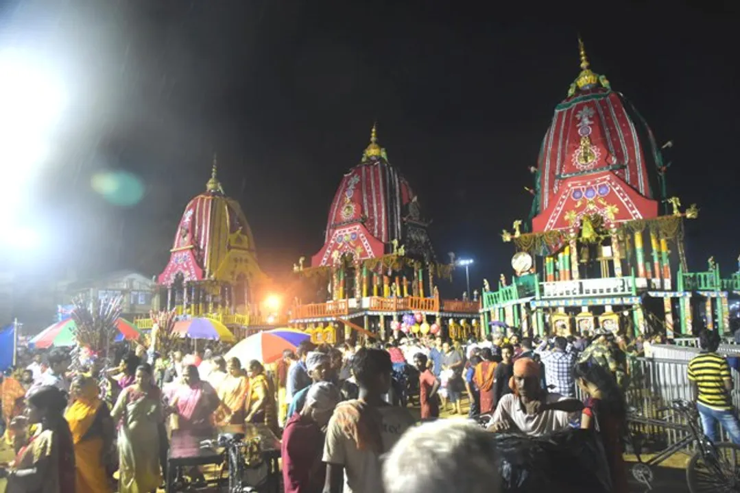  ନାକଚଣା ଦ୍ଵାରରେ ତିନି ରଥ