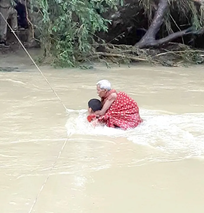  ୩୬ ବର୍ଷର ରେକର୍ଡ ଭାଙ୍ଗିଲା ବର୍ଷା : ସମ୍ବଲପୁର ଜଳବନ୍ଦୀ