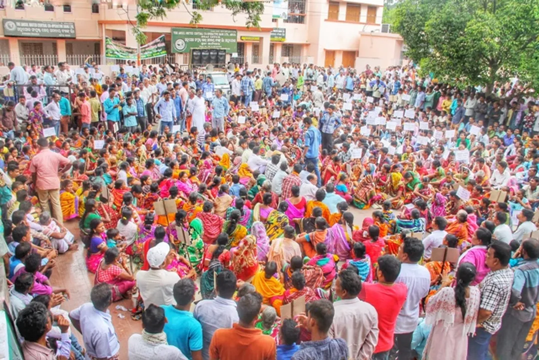  ସାତକୋଶିଆରେ ମହାବଳ ବିରୋଧରେ ମେଳିି : ବାଘଠୁ ସୁରକ୍ଷା ଦିଅ, ନଚେତ୍‌ ମାରିଦେବୁ