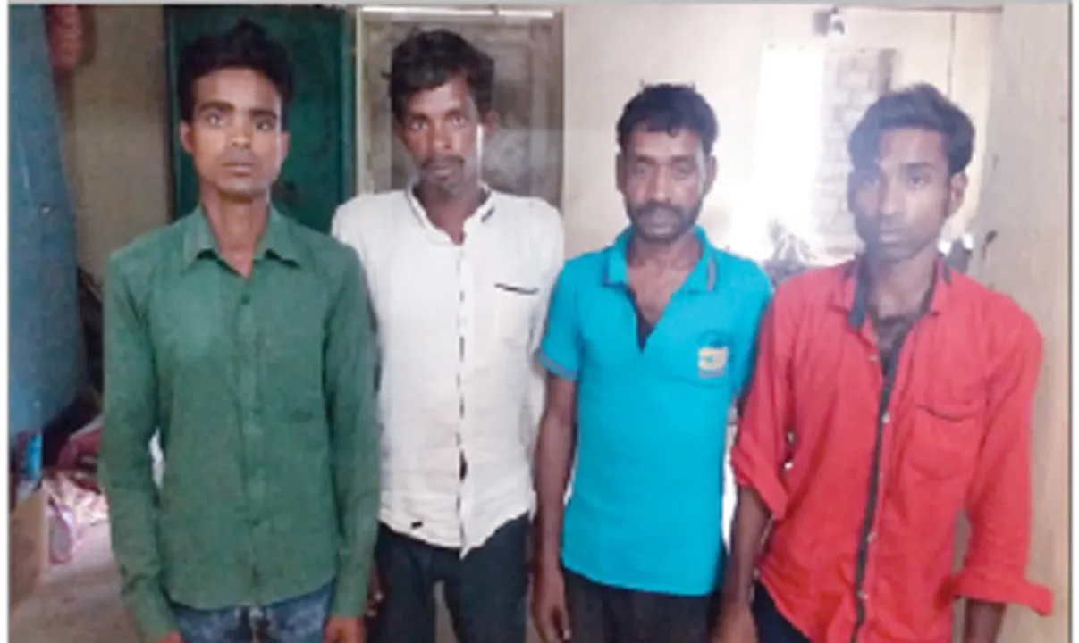  ଡକାୟତି ଯୋଜନା ପଣ୍ଡ, ୫ ଗିରଫ