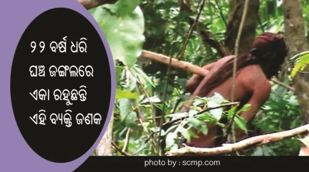  ଦୀର୍ଘ ୨୨ ବର୍ଷ ଧରି ଘଞ୍ଚ ଜଙ୍ଗଲରେ ଏକା ରହୁଛନ୍ତି ବ୍ରାଜିଲର ଏକ ଜନଜାତିର ଜୀବିତ ଥିବା ଜଣେ ଅନ୍ତିମ ବ୍ୟକ୍ତି !
