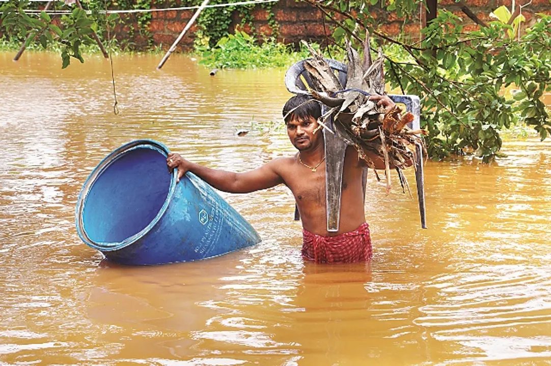  ଦିନକରେ ଅସମ୍ଭାଳ : କଳାହାଣ୍ଡିରେ ସର୍ବାଧିକ ବର୍ଷା, ୧୨ ଜିଲ୍ଲାର ୩୧ ବ୍ଲକ ସ୍ଥିତି ସଙ୍ଗିନ୍‌, ଆହୁରି ୨୪ ଘଣ୍ଟା ବର୍ଷା