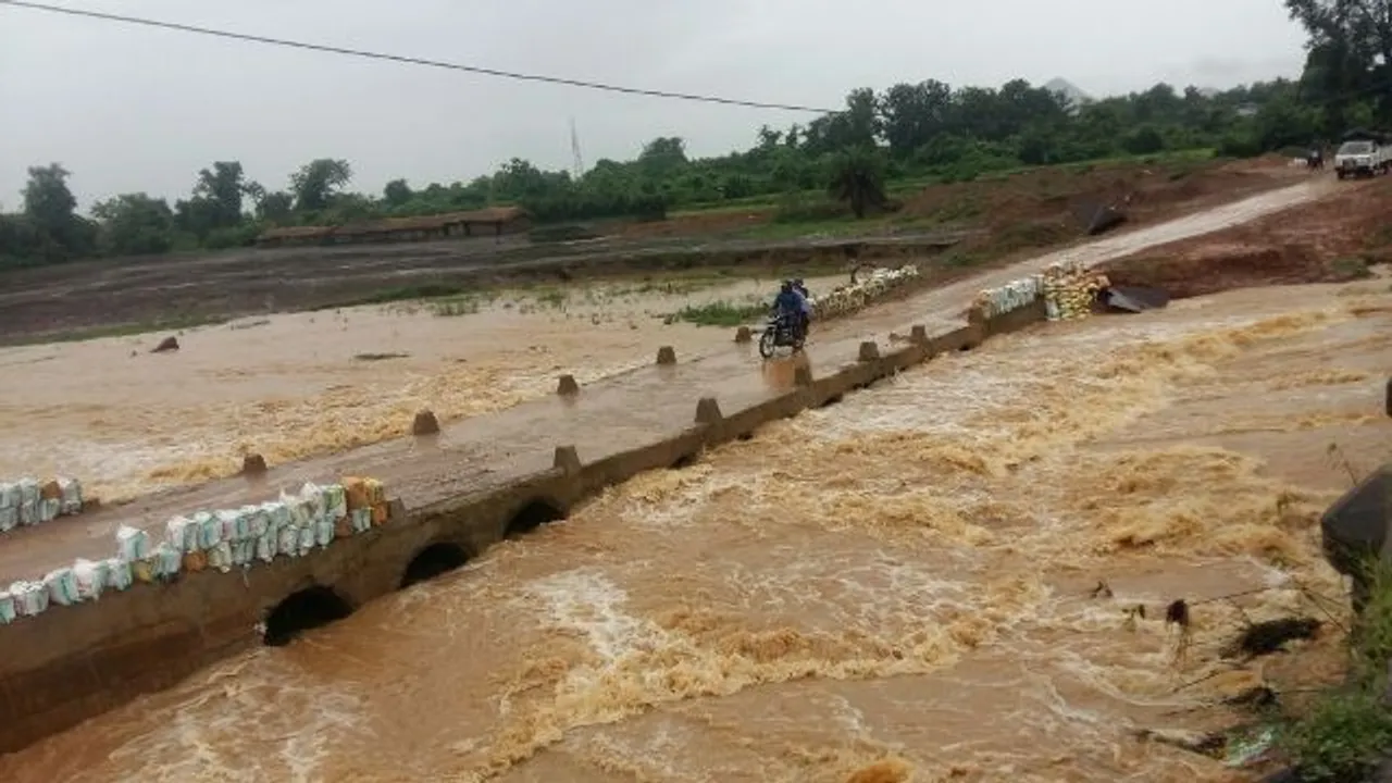  ରାୟଗଡ଼ାରେ ବର୍ଷାର ତାଣ୍ଡବ