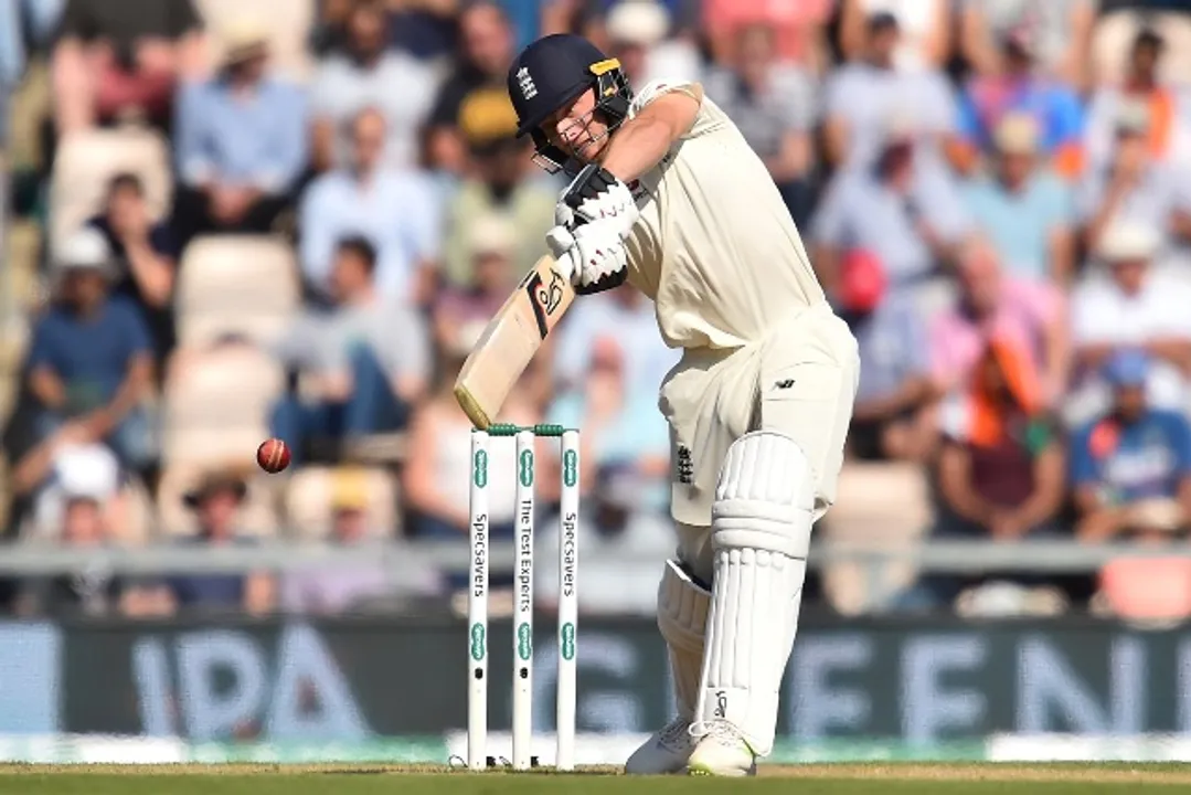  England's Jos Buttler plays a shot during play on the third day of the fourth Test cricket match between England and India at the Ageas Bowl in Southampton, south-west England on September 1, 2018.  / AFP PHOTO / Glyn KIRK / RESTRICTED TO EDITORIAL USE. NO ASSOCIATION WITH DIRECT COMPETITOR OF SPONSOR, PARTNER, OR SUPPLIER OF THE ECB 