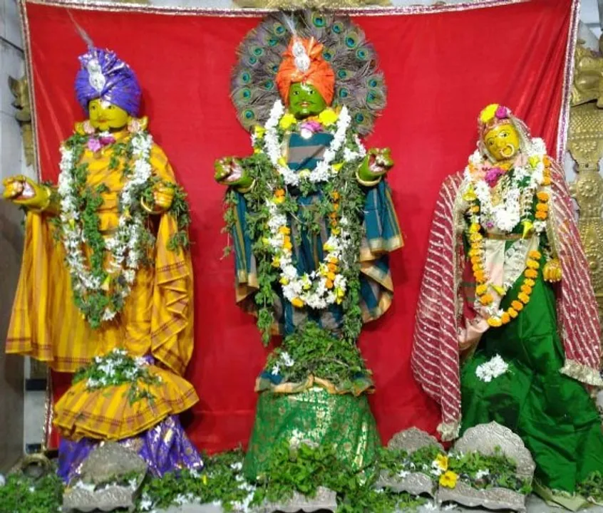  ଓଡ଼ଗାଁରେ ଶ୍ରୀରଘୁନାଥ ଜିଉଙ୍କ ରାଇ ଦାମୋଦର ବେଶ