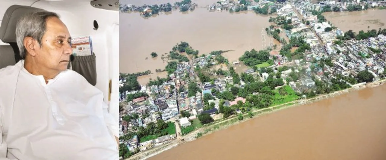  ଆକାଶ ମାର୍ଗରୁ ମୁଖ୍ୟମନ୍ତ୍ରୀଙ୍କ ବନ୍ୟା ଅଞ୍ଚଳ ପରିଦର୍ଶନ 