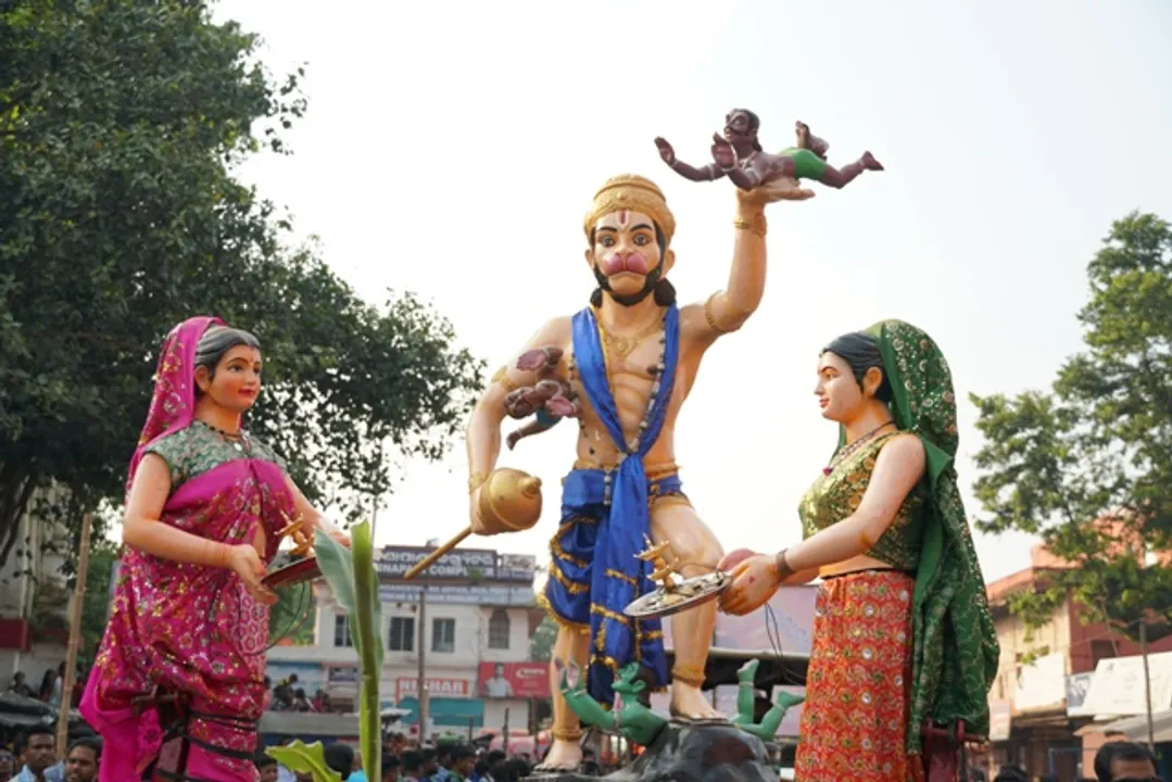  ଭସାଣୀ ଶୋଭାଯାତ୍ରାରେ ମହାବୀର
