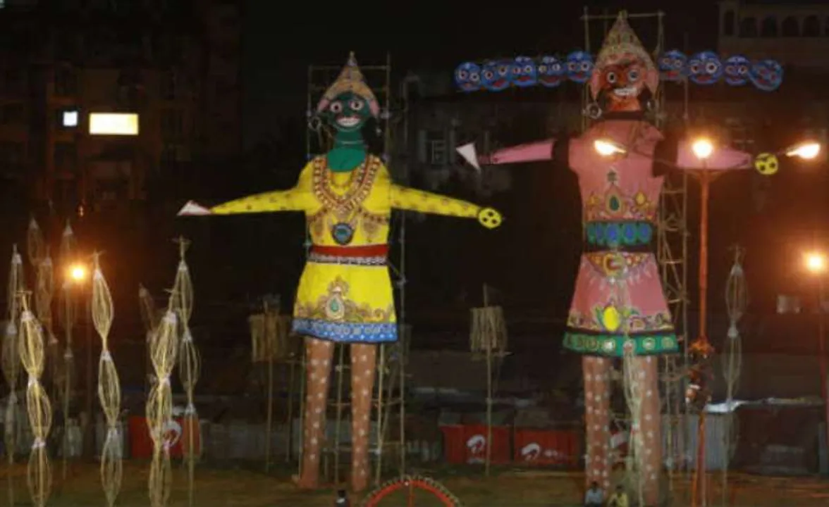  ରାଜଧାନୀରେ ରାବଣ ପୋଡ଼ି ଆୟୋଜନ, ଶବ୍ଦରେ କମ୍ପିଲା ଭୁବନେଶ୍ୱର