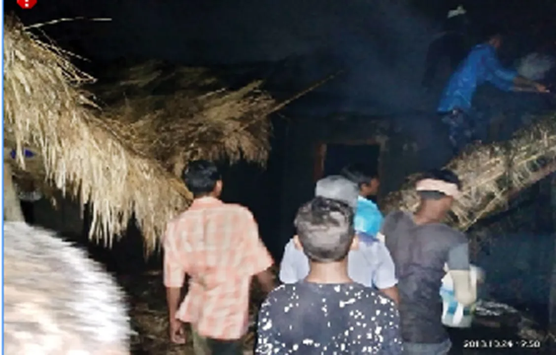  ଅଗ୍ନିକାଣ୍ଡରେ ୫ଘର ନଷ୍ଟ