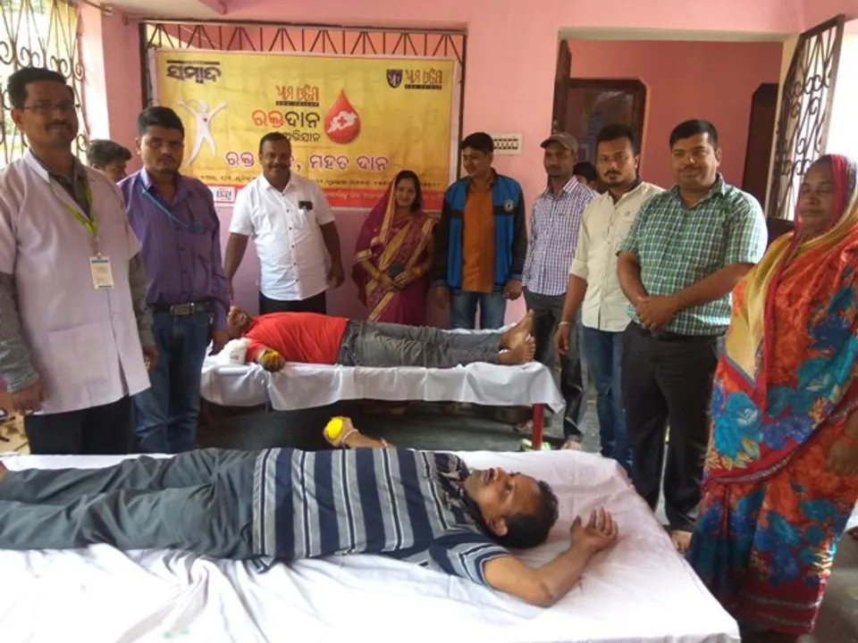  ମୁକୁନ୍ଦଦାଶପୁରରେ ‘ଆମ ଓଡ଼ିଶା’ ପକ୍ଷରୁ ରକ୍ତଦାନ ଶିବିର